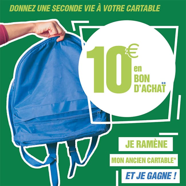 Top 45+ imagen opération cartable auchan fr.thptnganamst.edu.vn