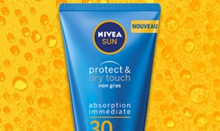 Test Nivea : Soins Gel Crème Protect & Dry Touche gratuits