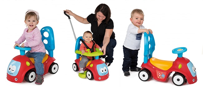 Porteur Bébé Auto Bleu - Smoby à Prix Carrefour