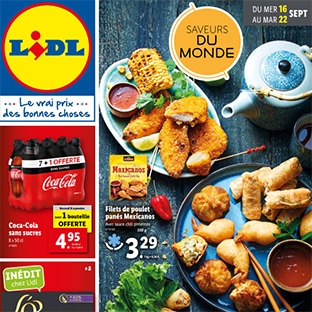 Catalogue Lidl Saveurs Du Monde Du 16 Au 22 Septembre