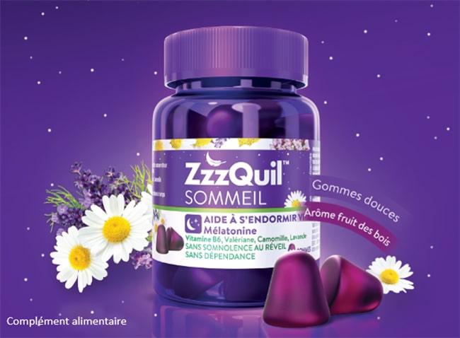 tester les gommes à mâcher ZzzQuil Sommeil