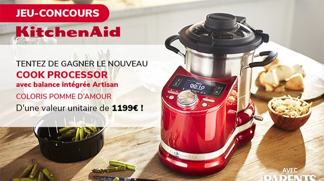 Tentez de gagner un Cook Processor Artisan KitchenAid avec Parents