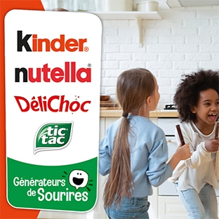 Générateur de sourires : produits Ferrero acheté = activité offerte