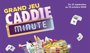 Caddie Minute sur Carrefour.fr : Grand jeu à code