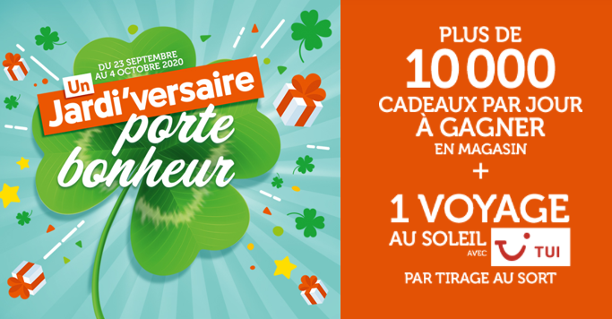 Jardiversaire Jeu Jardiland Avec De 378 000 Cadeaux A Gagner Jardiversaire Jeu Jardiland Avec De 378 000 Cadeaux A Gagner