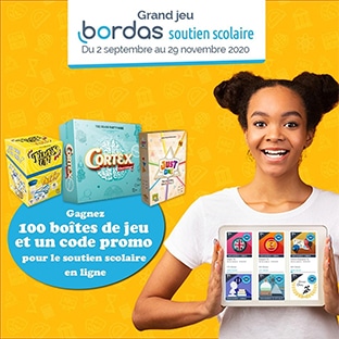 Concours Bordas : 100 boîtes de jeu Asmodee à gagner