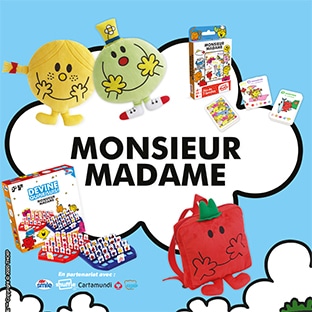 Jeu Quick : cadeaux Monsieur Madame à gagner