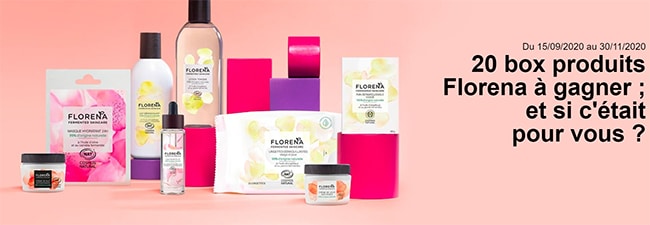 Tentez de gagner votre coffret de 8 cosmétiques Florena Fermented Skincare