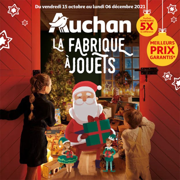 auchan jouets noël