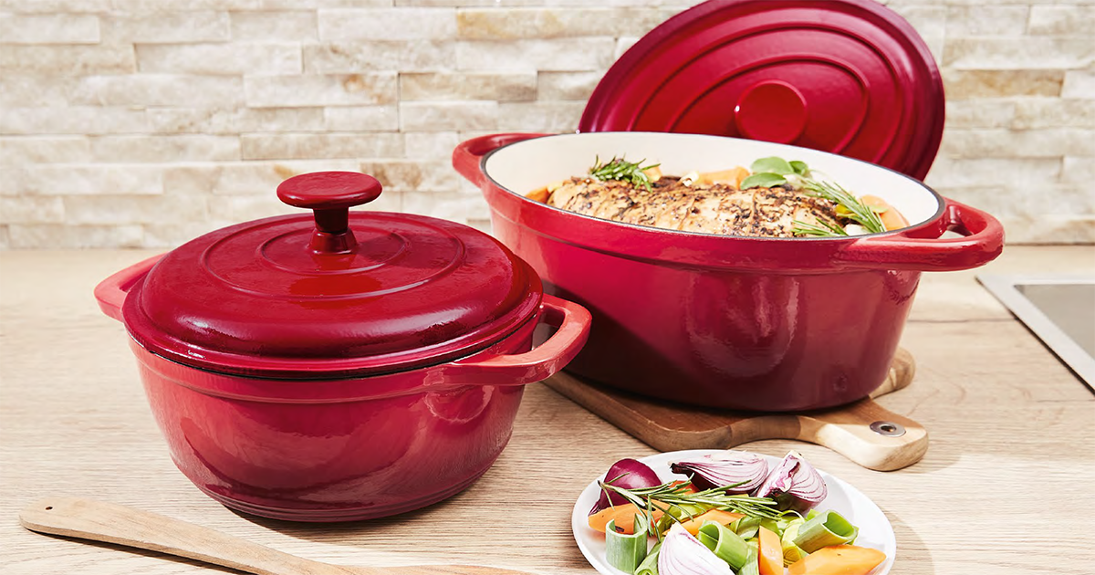 Lidl Cocotte en fonte Ernesto pas chère à 29,99€