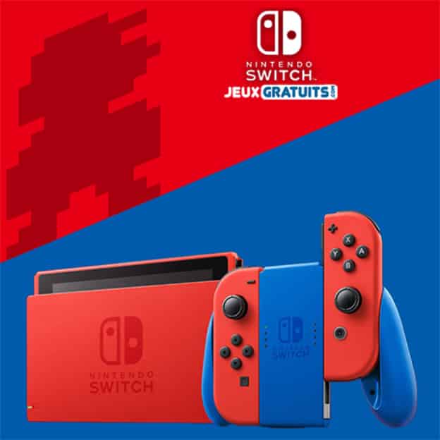 Console Nintendo Switch à remporter avec Jeux-gratuits.com