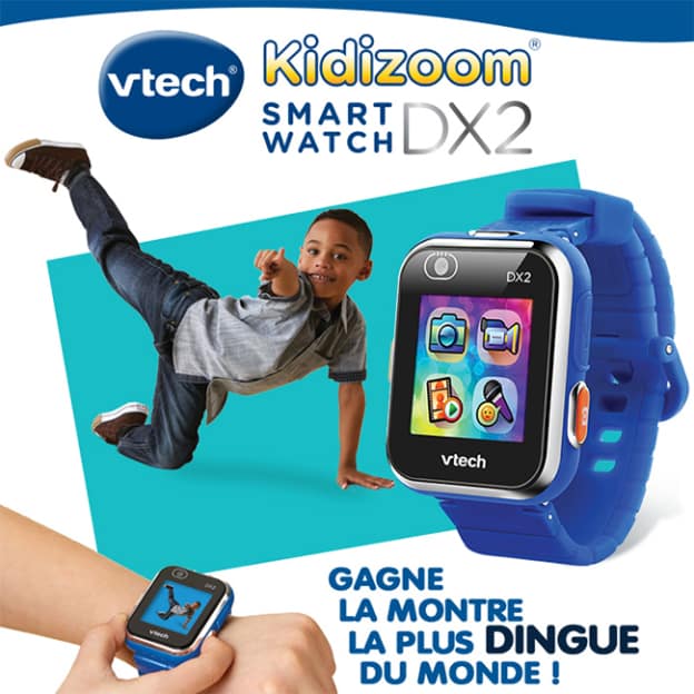 Jeu Gulli : 12 montres Kidizoom Smartwatch VTech à gagner