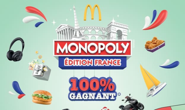 Monopoly McDo 2021 : Vignette 100% gagnante