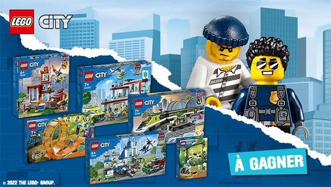 Tentez de remporter des cadeaux LEGO CITY avec Gulli