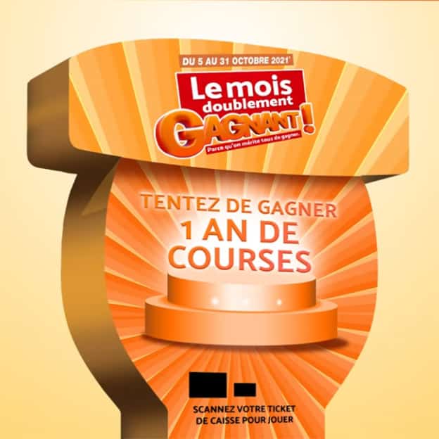 Jeu Netto vous fait gagner vos courses : 2ème chance sur Netto.fr