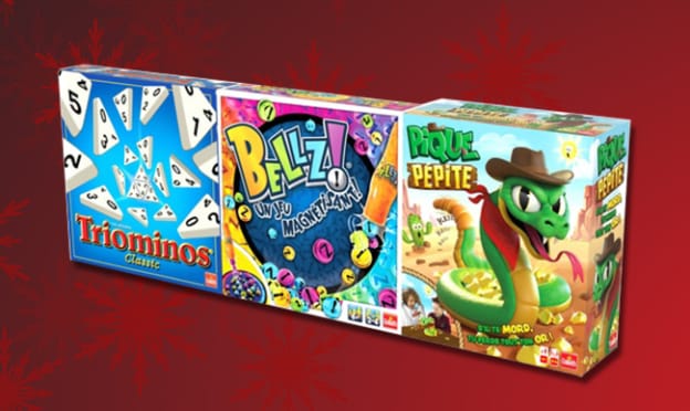 Promo catalogue Noël King Jouet : 3 jeux Goliath pour 19,99€