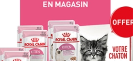 Royal Canin : Kits chaton offerts en magasin