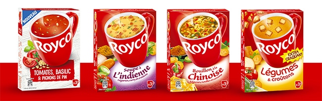 Tester gratuitement une coupe instantanée Royco avec Sampleo