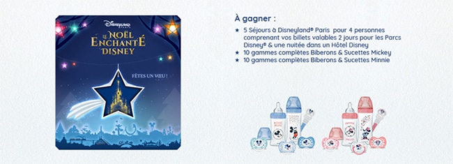 Tentez de remporter un coffret Dodie Disney ou un séjour en famille à Disneyland Paris