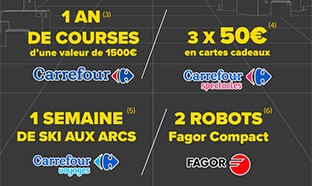Jeu Black Friday Carrefour : cadeaux à gagner