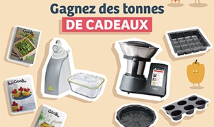 Jeu Guy Demarle : Robot i-Cook’in et 83 autres lots à gagner