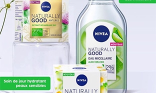 Jeu Nivea : kits de soins Naturally Good à gagner