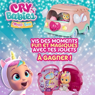 Jeu concours Gulli : 23 jouets Cry Babies à remporter