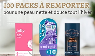 Jeu Envie de Plus : 100 packs « Peau douce » à gagner