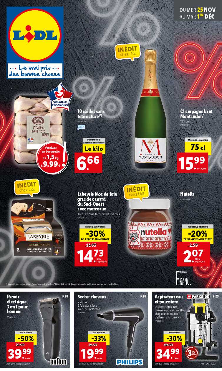 rasoir braun 3 en 1 lidl