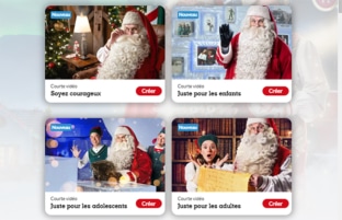 PNP 2020 (Père Noël Portable) : Vidéo personnalisée gratuite