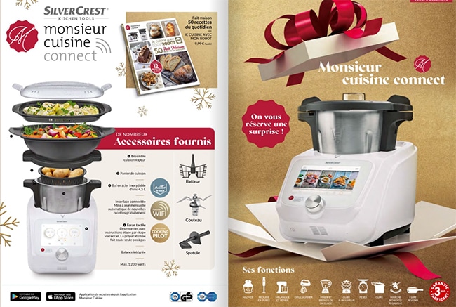 Monieur Cuisine Connect de retour chez Lidl pour Noël