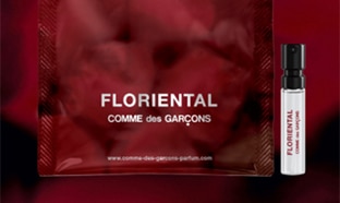 Échantillons gratuits de parfums Comme des Garçons