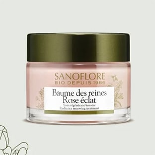 Echantillons gratuits du baume des reines Rose éclat Sanoflore