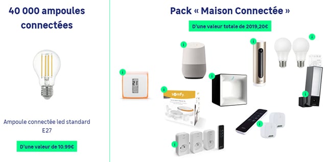 Tentez de remporter un pack maison connectée Enki ou une ampoule connectée avec Leroy Merlin