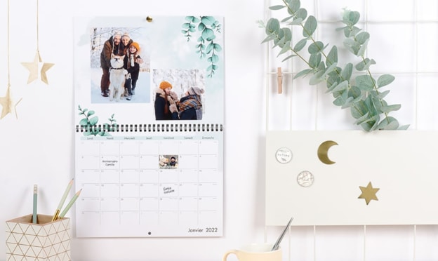 Photoweb : Calendrier personnalisé gratuit (valeur 24,95€)