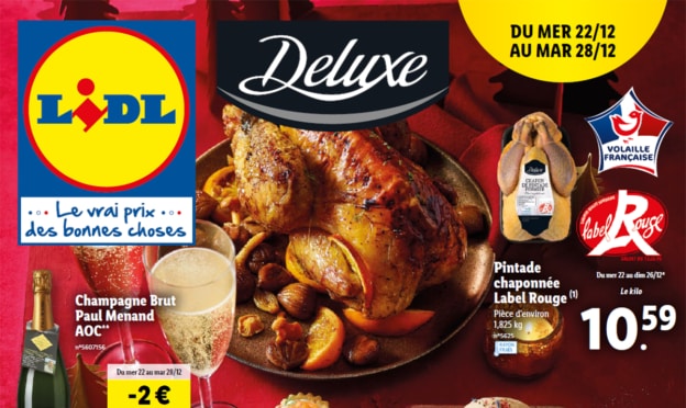 Catalogue Lidl « Deluxe » du 22 au 28 décembre 2021