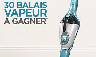 Jeu Black & Decker : balais vapeur à gagner