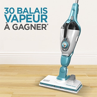 Jeu Black & Decker : balais vapeur à gagner