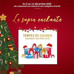 Jeu Sapin Enchanté Cora : jouets à gagner