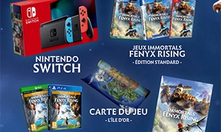 Jeu Fnac : cadeaux Immortales Fenyx Rising à gagner