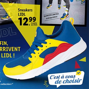 Vêtements Lidl : Date de sortie, collection, prix, pub TV