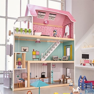 Maison de poupées Lidl XXL en bois à 49,99€