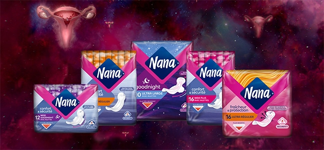 Testez gratuitement les serviettes Ultra ou Maxi Nana