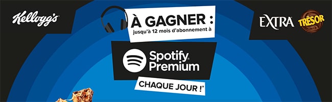 Tentez de gagner un abonnement à Spotify Premium d'un an