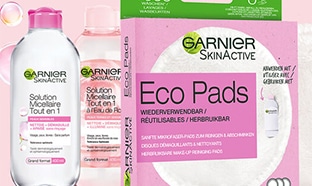 Test TRND : routines Eco Pads + eau micellaire Garnier gratuites