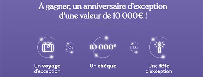 Tentez de gagner un anniversaire d’exception avec Milka