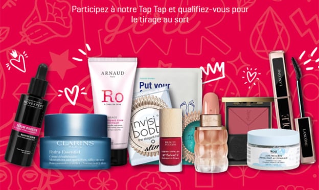 Jeu Beauty Success : 20 box de 10 produits de beauté à gagner