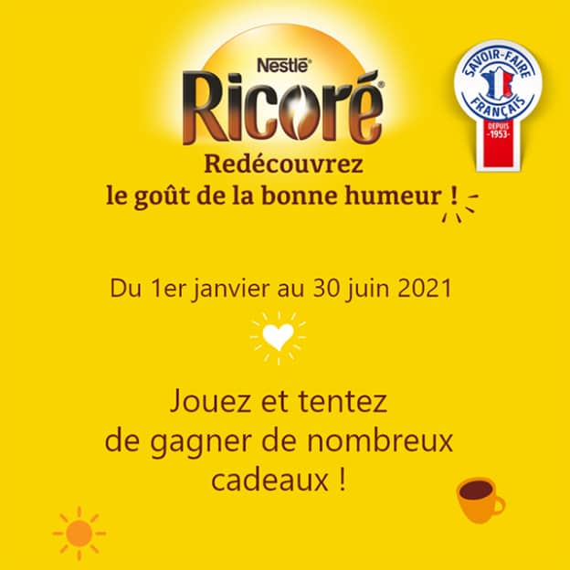 Jeu Ricoré sur Croquons la Vie : 226 cadeaux à gagner