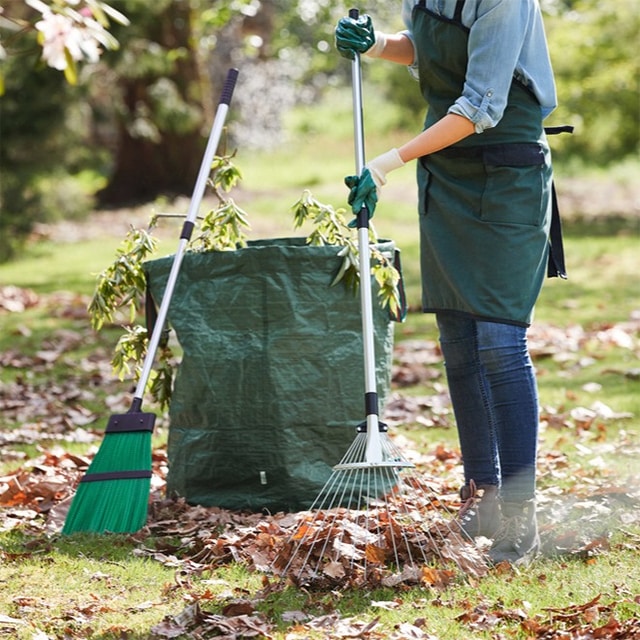 Sac Jardinage Déchets, Sac Déchets Verts, 3 x 272L Autoportant, Big Bag  avec Poignées, Étanche, Pliable et Réutilisable, Sac Végétaux Jardin :  : Jardin