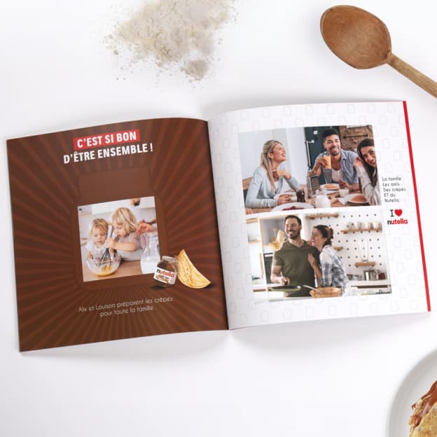Nutella C’est si bon d’être ensemble : livres photos offerts